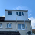 exterior view of extended loft conversion