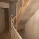 stairwell extension leading up to loft conversion.